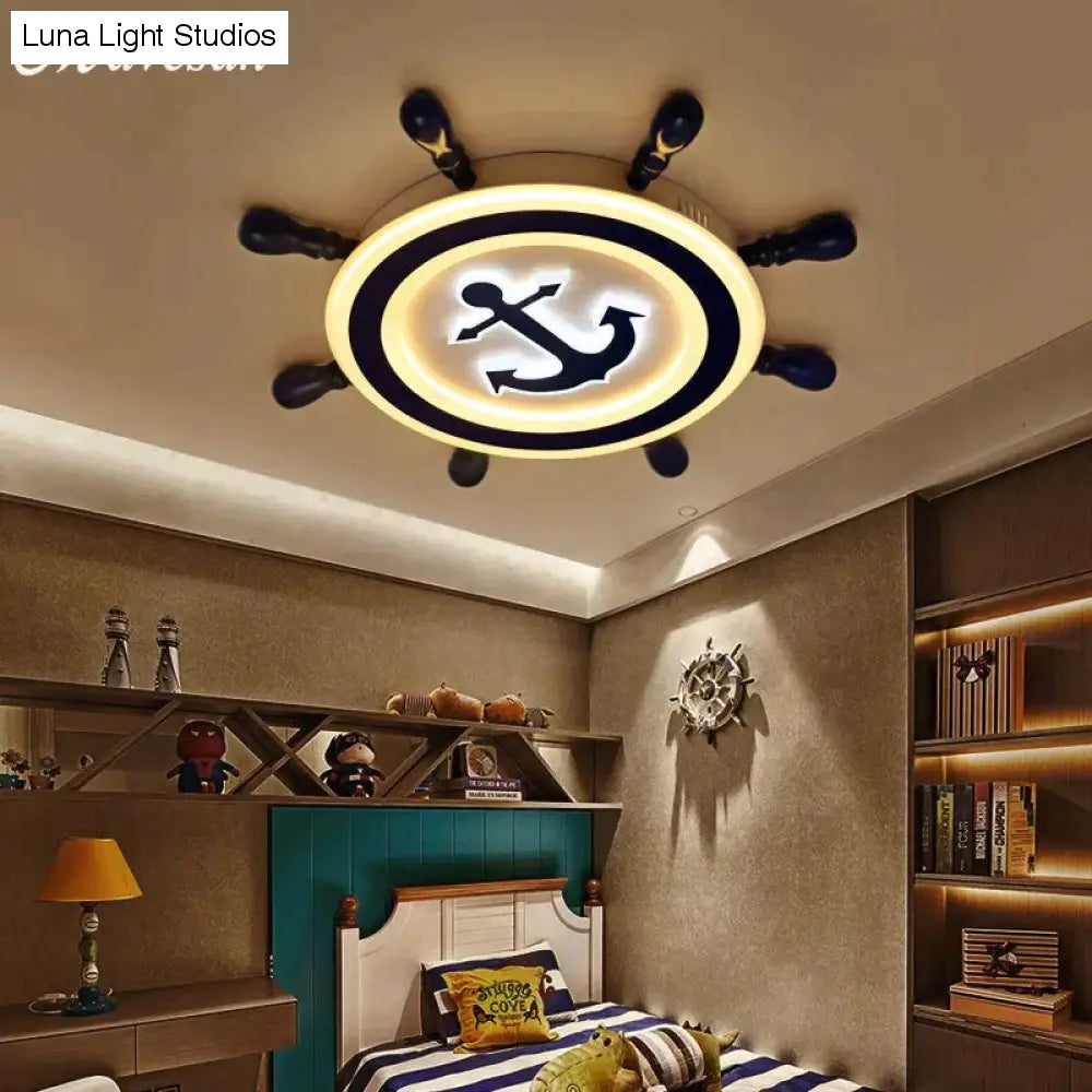 Lampa sufitowa LED do sypialni w gabinecie