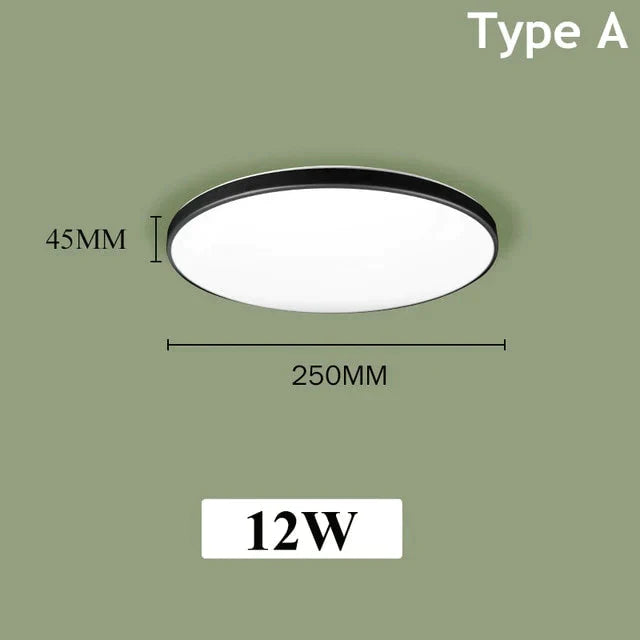 Led-deckenleuchten Moderne Leds Deckenleuchte Leuchten Runde Panel Lampen 12 Watt 24 Watt Für Wohnzimmer Küche