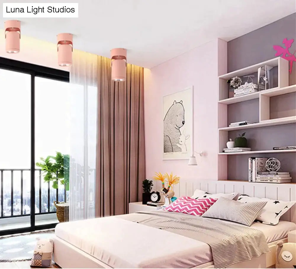Morden LED plafonnier 20w 15w 10w plafonniers salon luminaire chambre cuisine 360 ​​degrés rotation Spot lumière