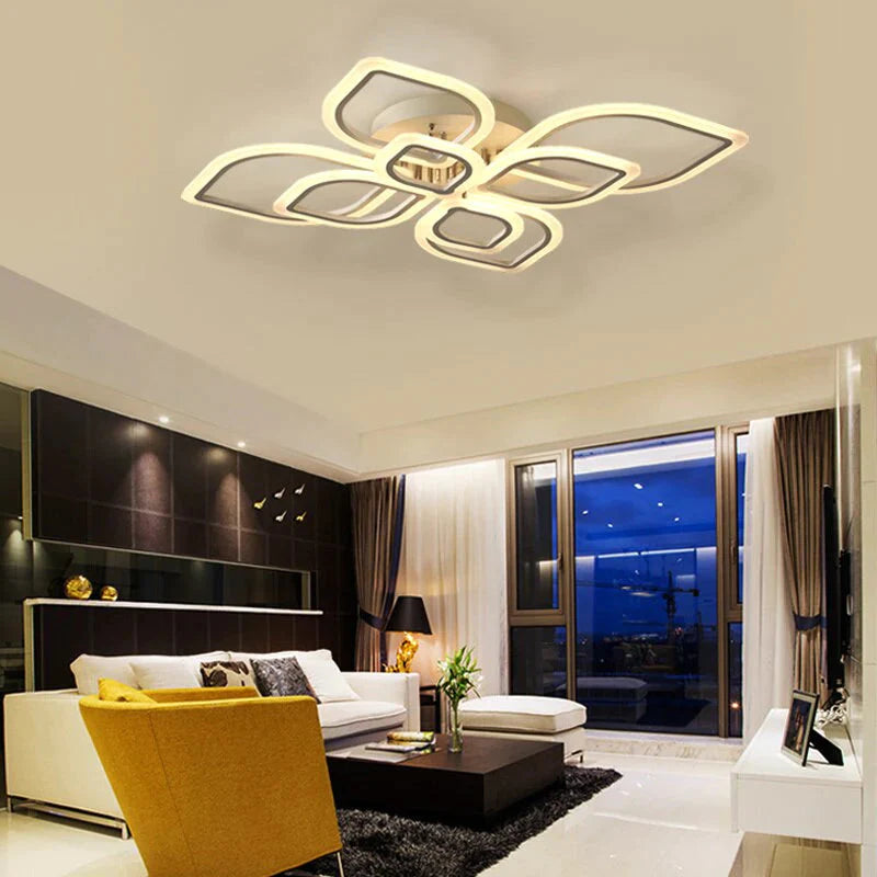 Moderne plafondverlichting LED-lamp voor woonkamer slaapkamer studeerkamer witte kleur opbouw plafondlamp deco