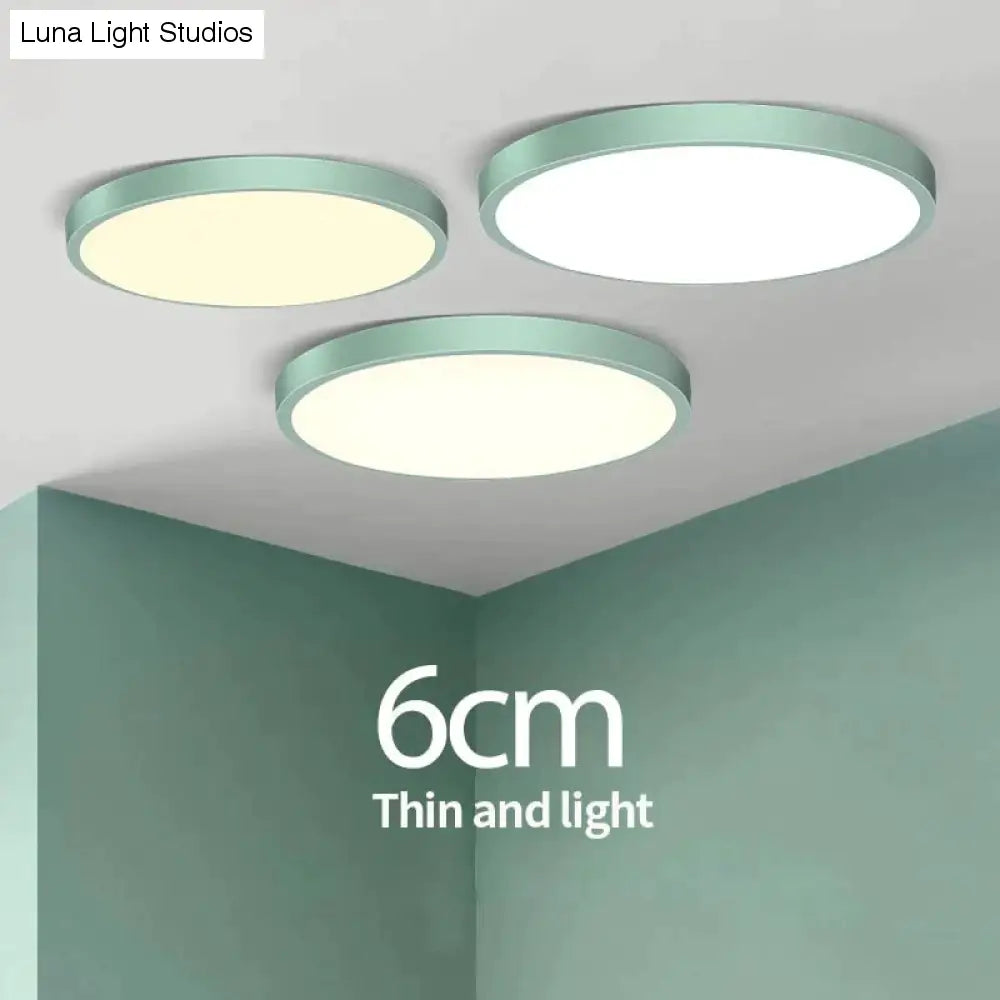 Plafonnier LED rond 15W 20W 30W 50W, luminaire de cuisine, luminaire moderne monté en Surface, idéal pour une pièce ou une pièce