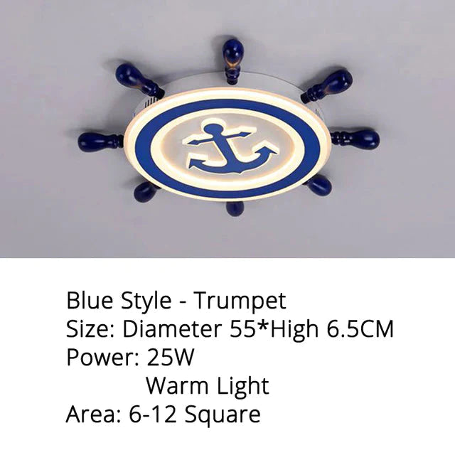 Lampa sufitowa LED do sypialni w gabinecie