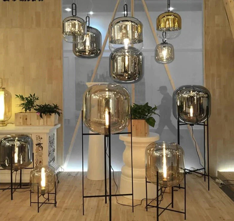 Postmodernistyczna prostota lampy podłogowe LED Lights Vloerlamp Nordic lampa stojąca salon sypialnia restauracja E27 lampy stojące Led