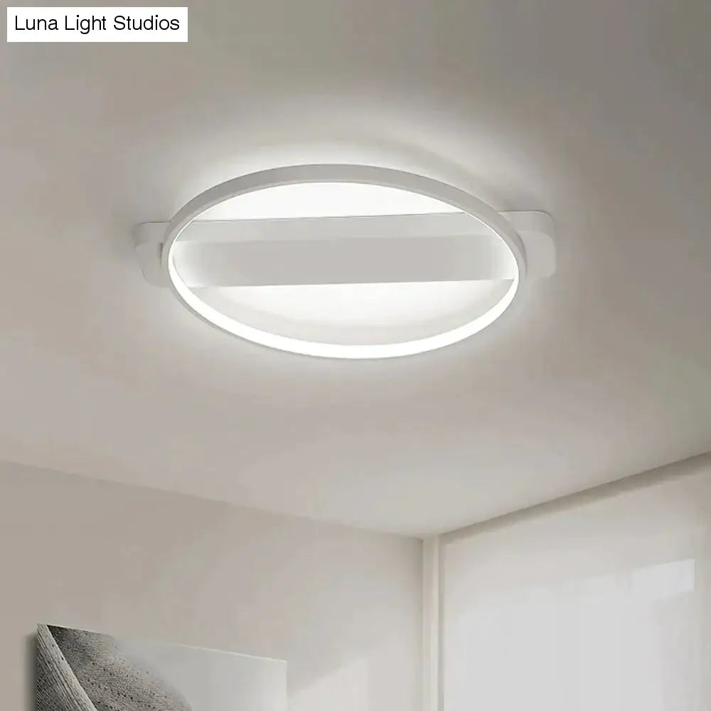 Plafonnier Led circulaire nordique, luminaire de salon, chambre à coucher, cuisine, montage en Surface, plafonnier avec télécommande