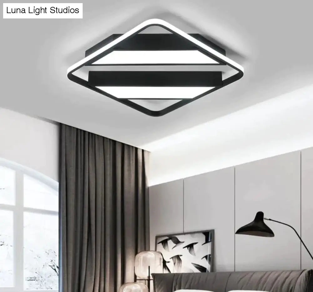 Mavesan-luces de techo Led acrílicas para sala de estar, plafón para el hogar, 10-25 metros cuadrados, accesorios de iluminación, lámpara Led, plafón