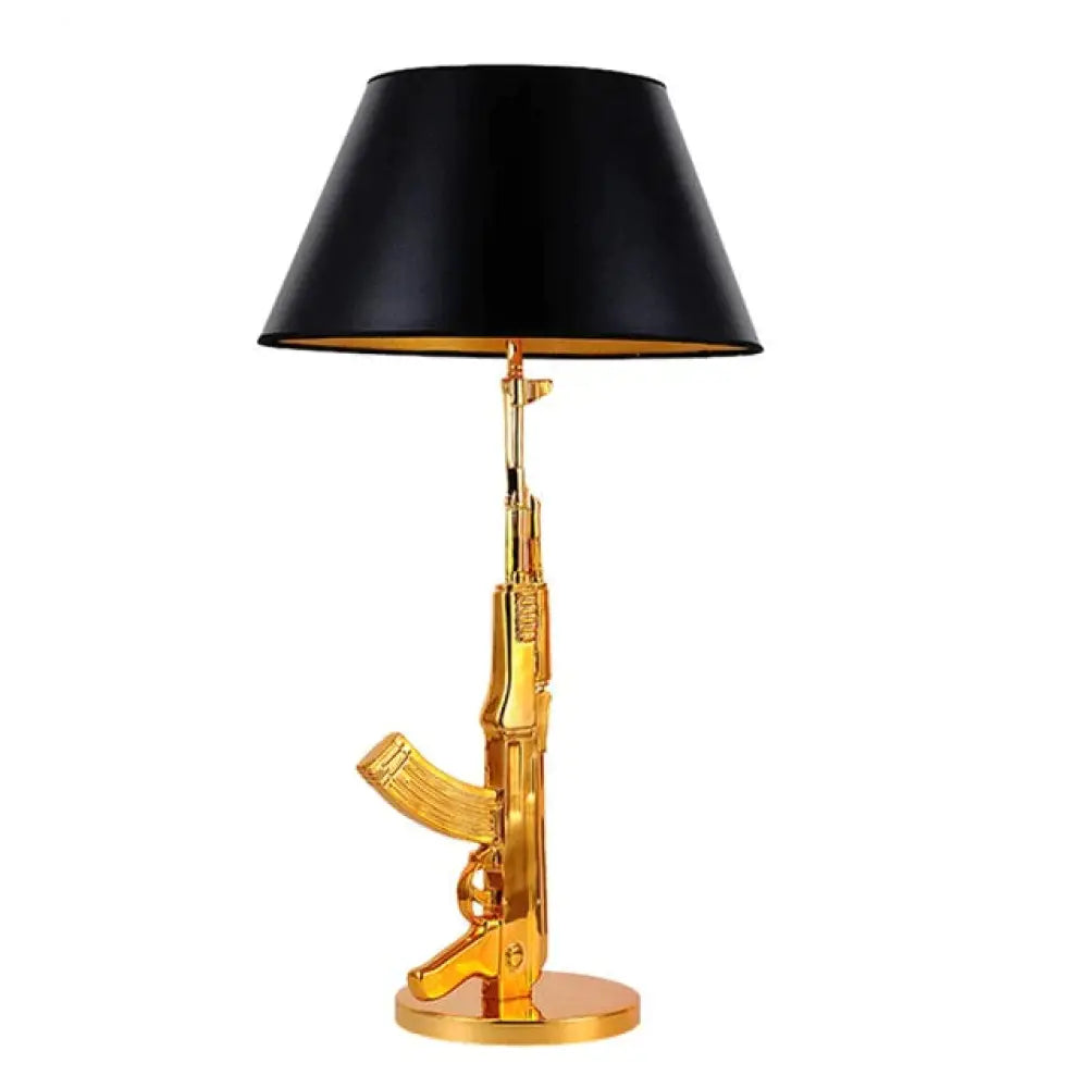 Nordic Modern AK47 Gun_Lounge Silbrig Gold Glanz Schlafzimmerlampe LED Stehlampen Kinder Kinderzimmer Leuchten Home Loft Dekor