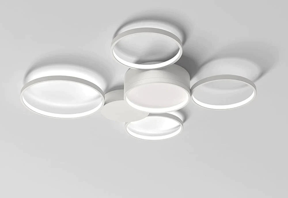 Moderne runde LED-Deckenleuchten Schlafzimmer Esszimmer Deckenleuchten Küche Plafondlamp Oberflächenmontage Fernbedienung Lamparas