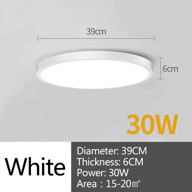 Led-deckenleuchte Runde LED Licht 15W 20W 30W 50W Küche Luminaria Zimmer Lichter Moderne Leuchte oberfläche montiert Hause Beleuchtung