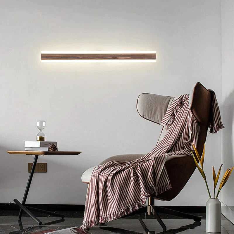 Nuova lampada da parete per esterni cinese Impermeabile in acciaio inossidabile lungo LED imitazione marmo Lampada da parete per hotel villa da giardino