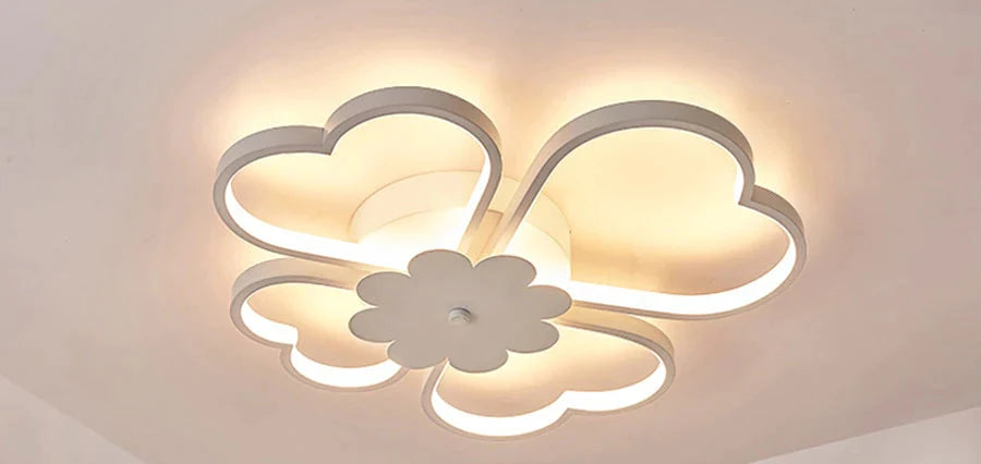 Luminaires à fleurs pour chambre d'enfants 36W 54W
