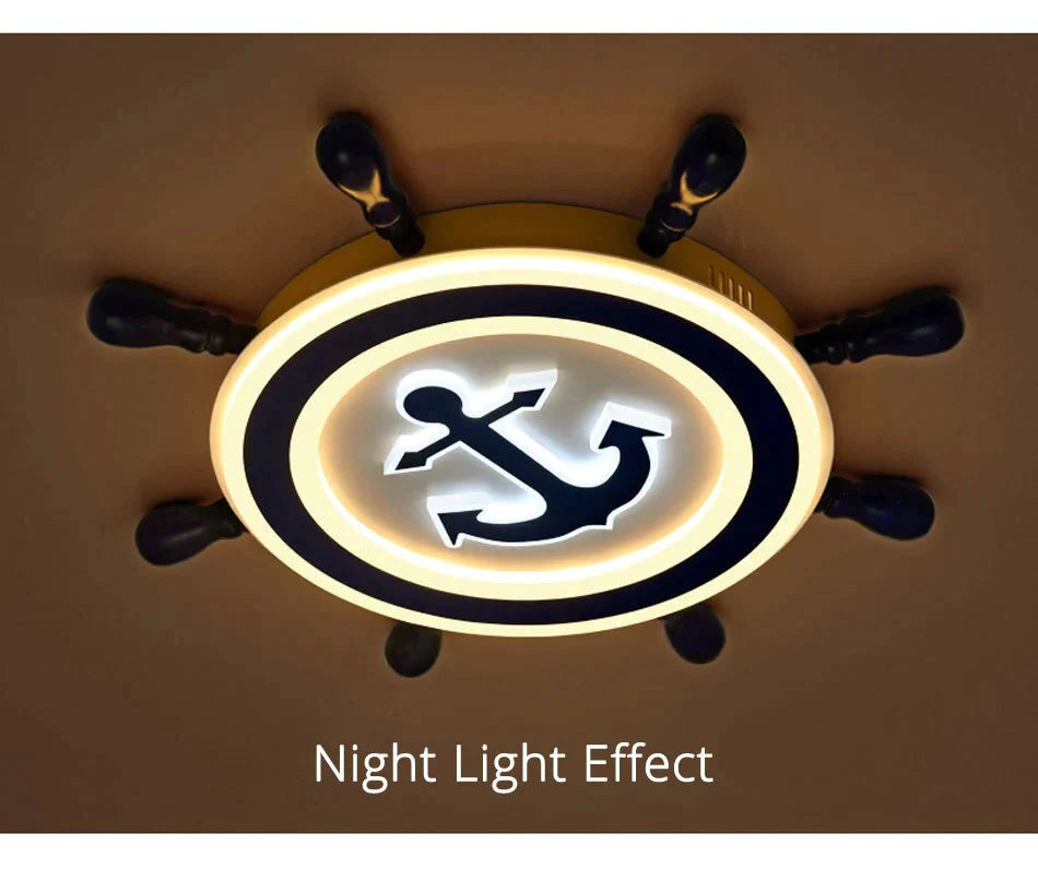 Lampa sufitowa LED do sypialni w gabinecie