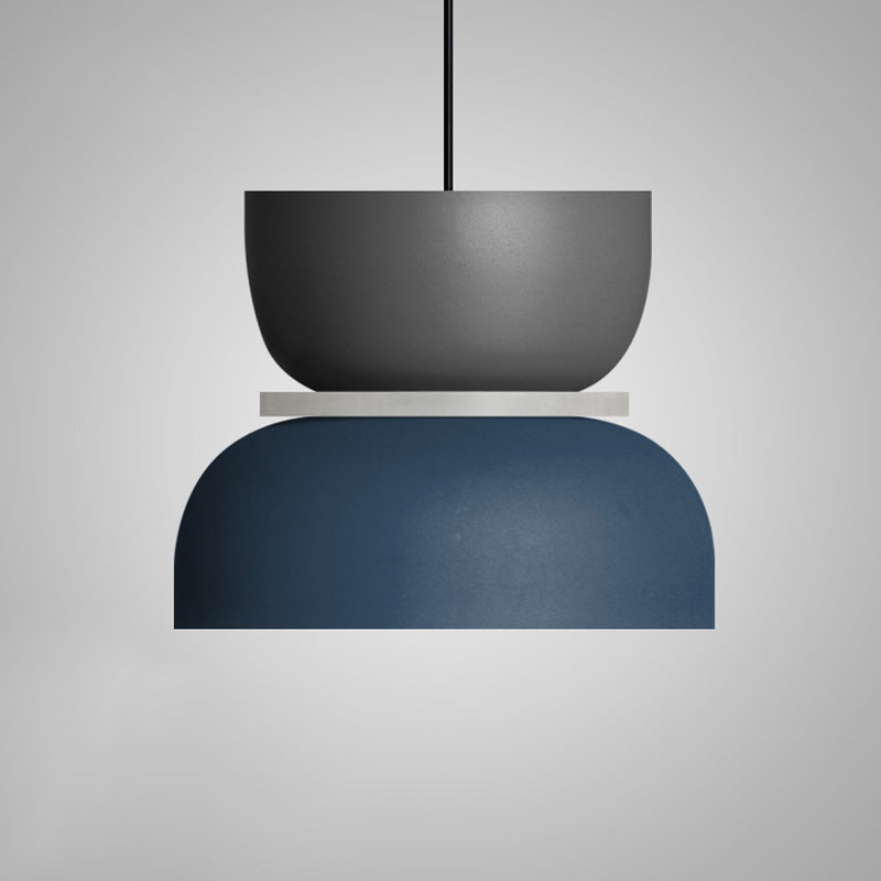 Illuminazione a sospensione moderna e contemporanea Lampada a sospensione a LED colorata Macaron