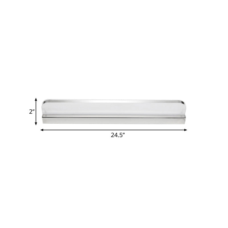 Lámpara de pared LED minimalista para tocador con diseño acrílico ultrafino - 9