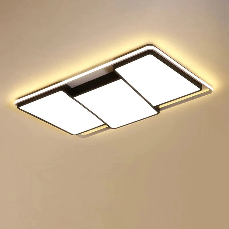 Moderne Deckenleuchten mit Fernbedienung, dimmbar, LED-Deckenleuchte für Esszimmer, Wohnzimmer, Schlafzimmer, Küche, Heimdekoration