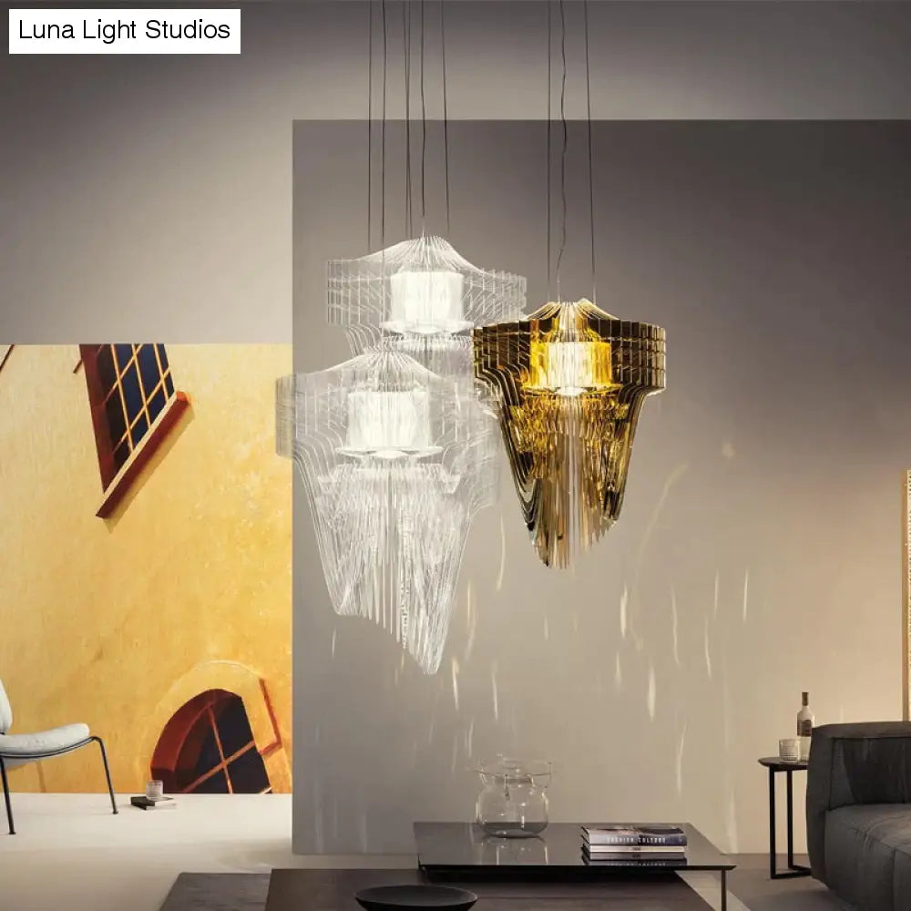 Pena - Modern Designer Creative Chandelier Lighting For Living Room  Home Décor Bedroom/Dinning