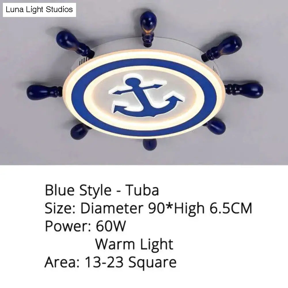 Lampa sufitowa LED do sypialni w gabinecie