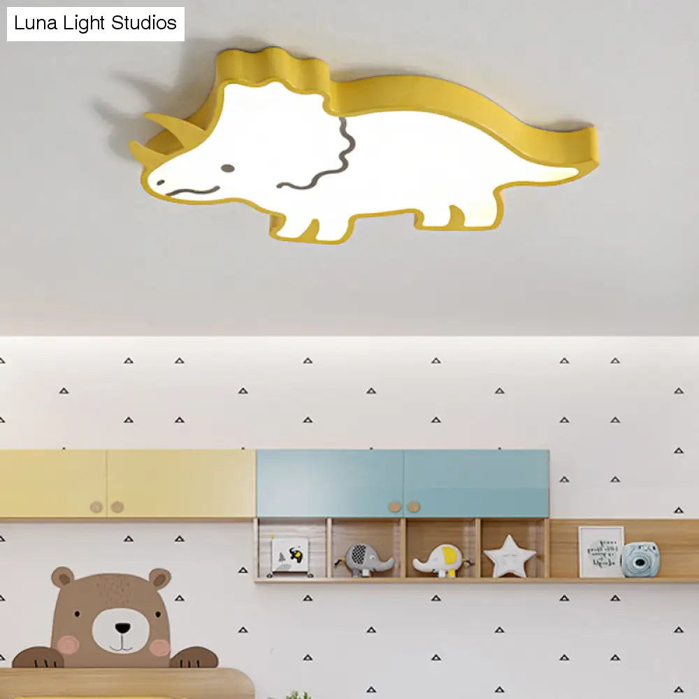 Brüllender Spaß: LED-Pendelleuchte im Dinosaurier-Design für Kinderzimmer