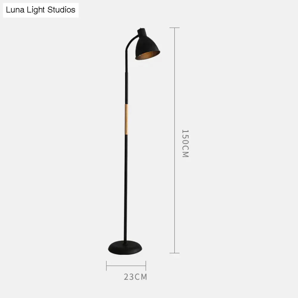 Lampada da terra semplice a LED per soggiorno Lampada da comodino per studio Lampada da terra per camera da letto