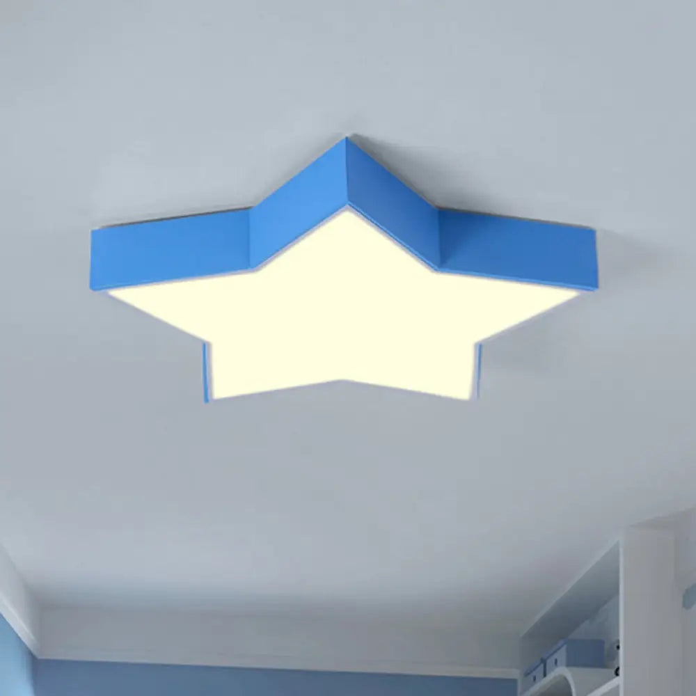 Sternennächte: Simplicity LED-Einbauleuchte mit Acryl-Finish für Kinderzimmerdecken