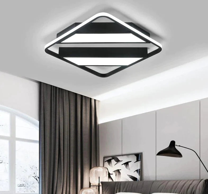 Mavesan-luces de techo Led acrílicas para sala de estar, plafón para el hogar, 10-25 metros cuadrados, accesorios de iluminación, lámpara Led, plafón