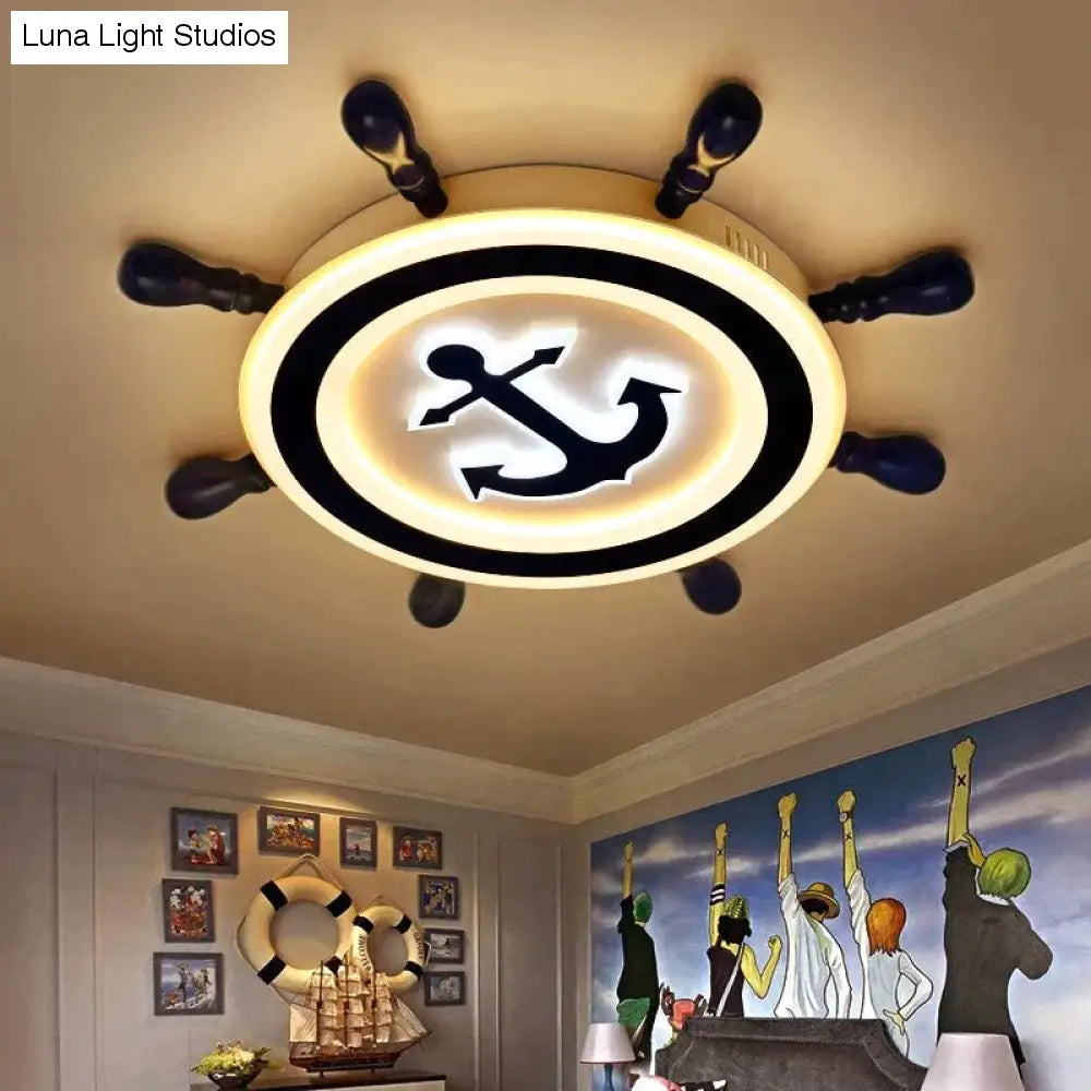 Lampa sufitowa LED do sypialni w gabinecie