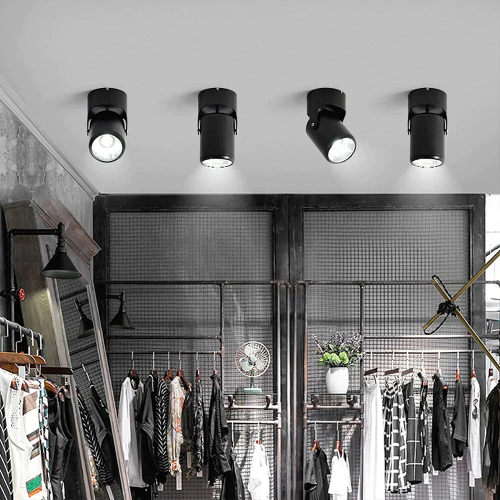 Morden LED plafonnier 20w 15w 10w plafonniers salon luminaire chambre cuisine 360 ​​degrés rotation Spot lumière