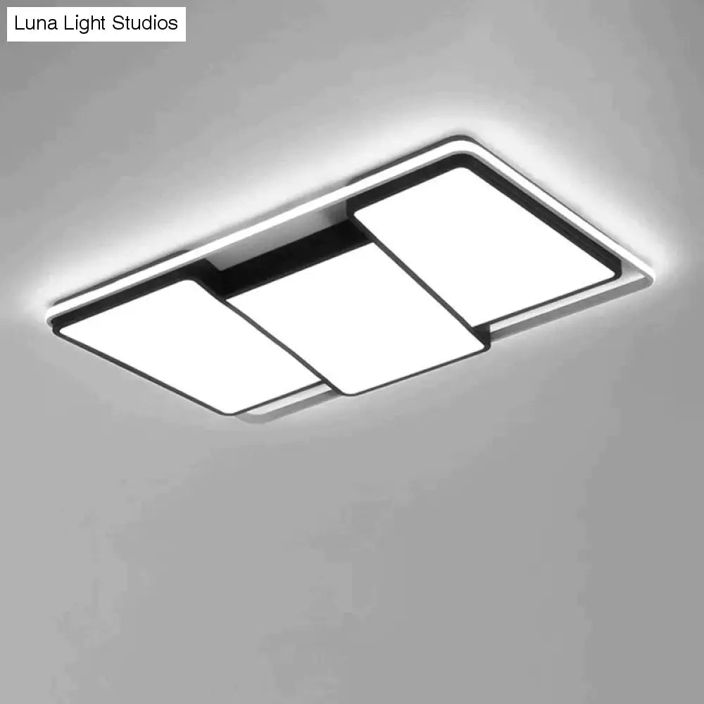 Plafonniers modernes à distance Dimmable plafonnier à LED luminaire pour salle à manger salon chambre cuisine décoration de la maison lumière