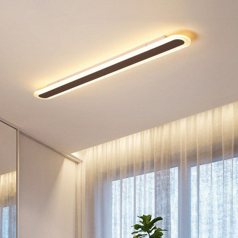 Montaggio a incasso a LED ultra sottile - Illuminazione acrilica minimalista per soggiorno