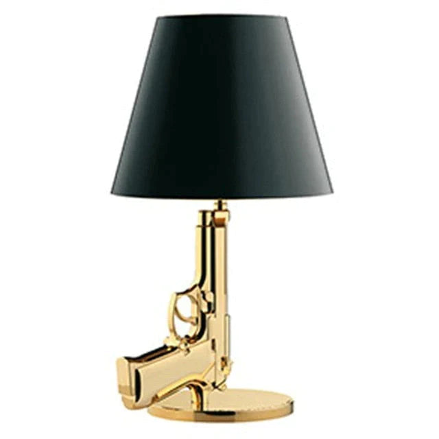 Nordic Modern AK47 Gun_Lounge Silbrig Gold Glanz Schlafzimmerlampe LED Stehlampen Kinder Kinderzimmer Leuchten Home Loft Dekor