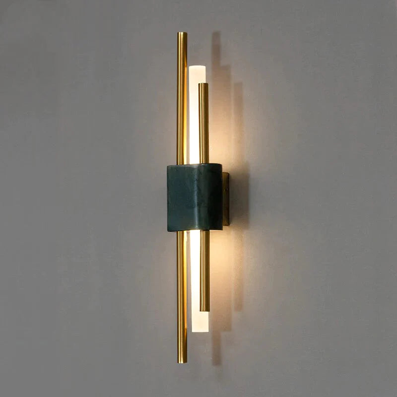 Moderne marmeren led-wandlamp voor woonkamer slaapkamer badkamer loft decor