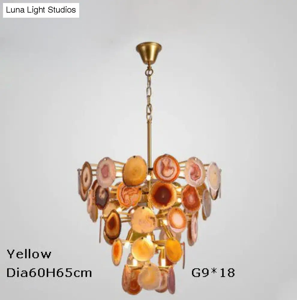 Led G9 Postmodern Iron Agate Designer LED Lamp LED Light.Pendant Lights.Pendant Lamp.Pendant light For Dinning Room Foyer Store
