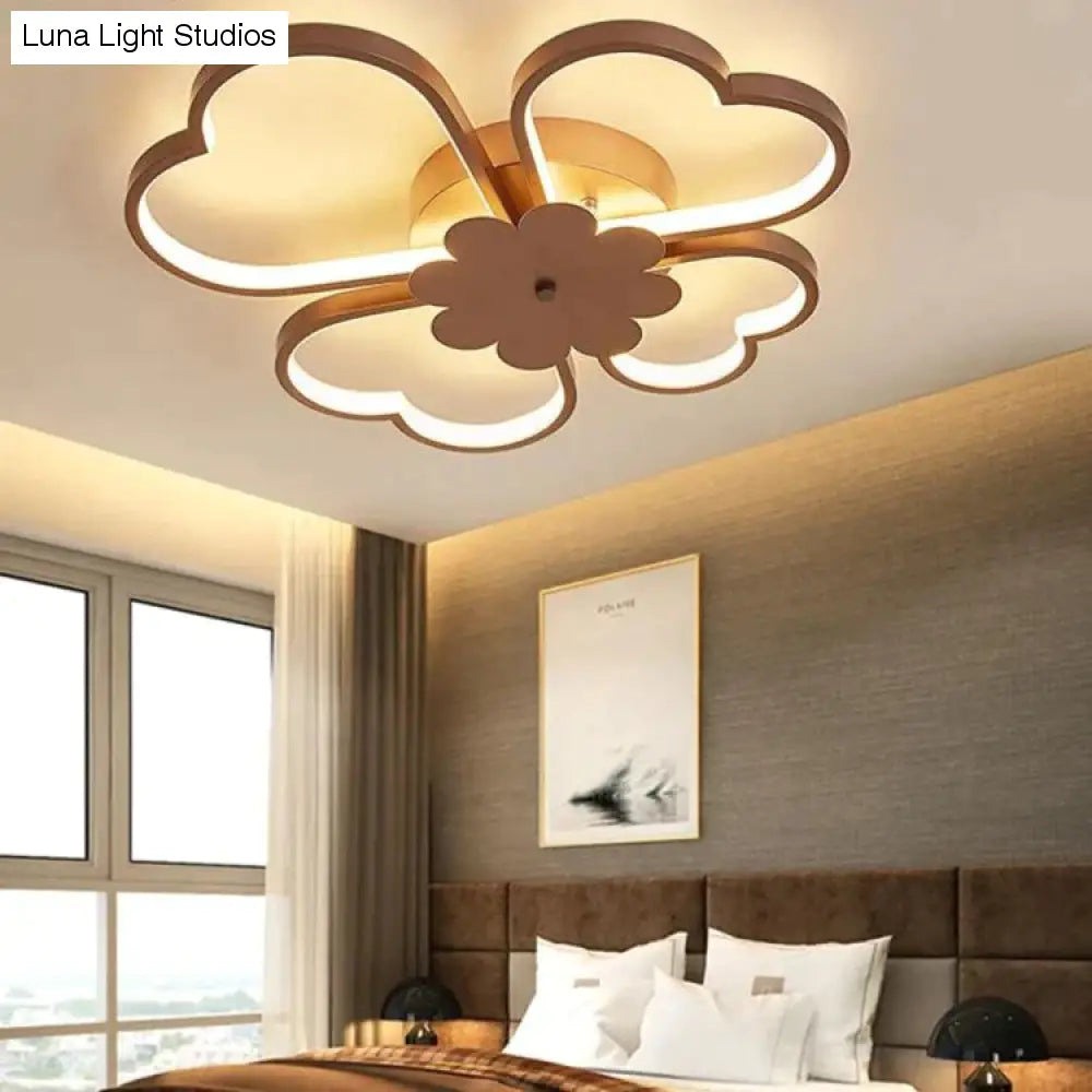 Luminaires à fleurs pour chambre d'enfants 36W 54W