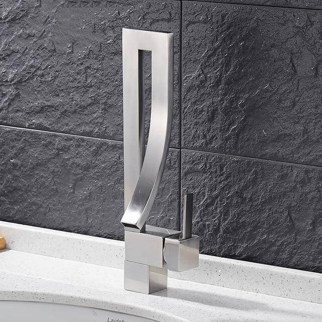 HydroBliss – Moderner Einhand-Badezimmerhahn