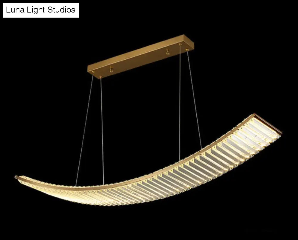 Shopia - Lustre à suspension en cristal de luxe - Conception d'éclairage moderne