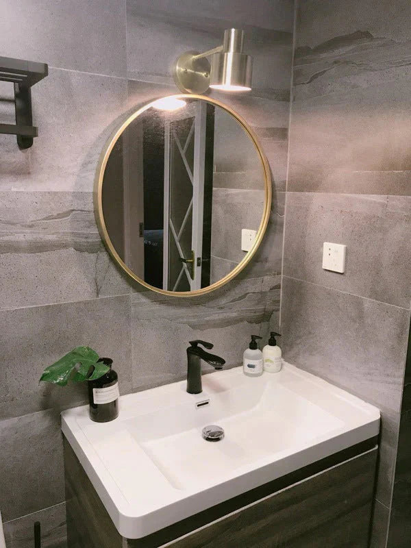 Noordse gouden woonkamer slaapkamer nachtkastje badkamer koperen wandlamp