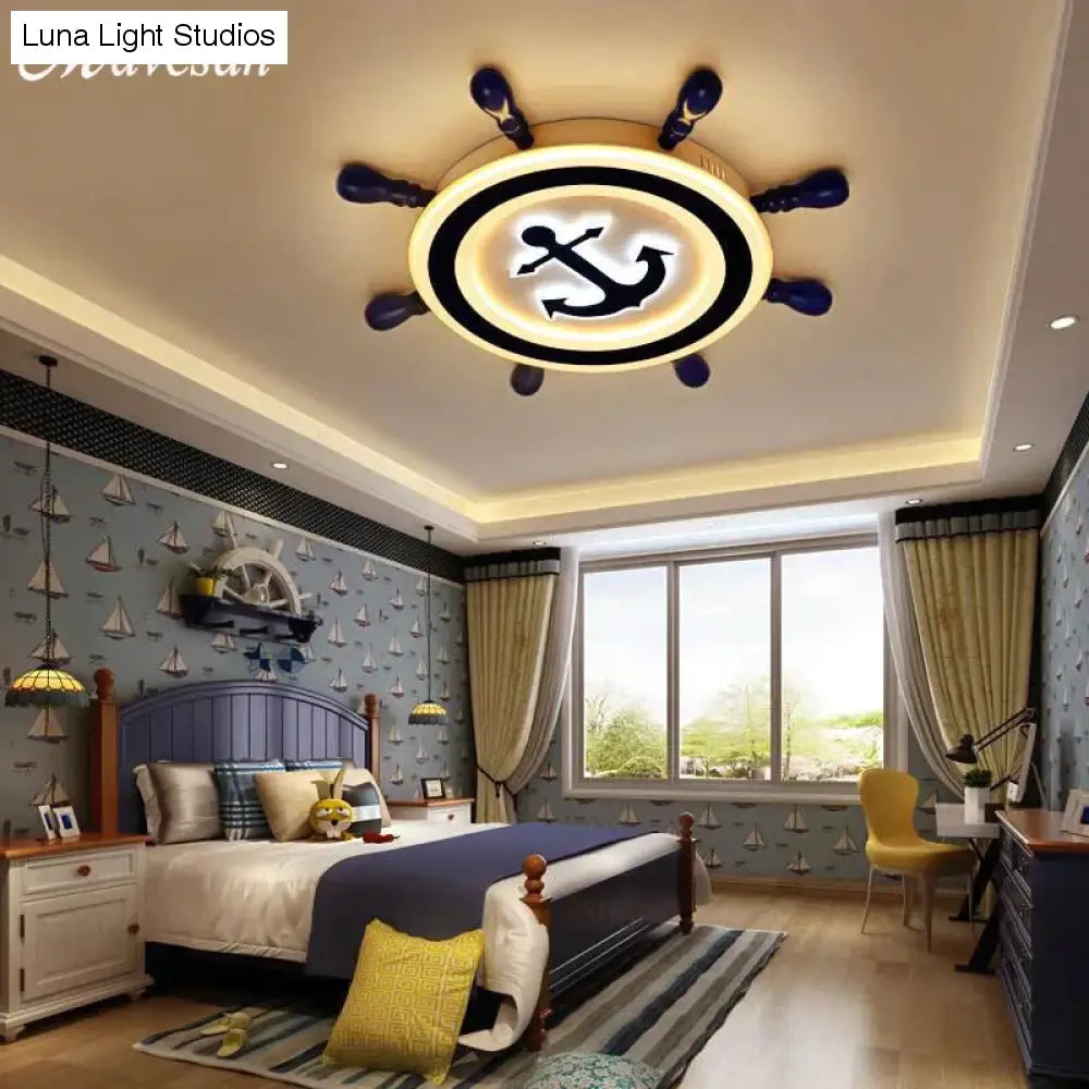 Lampa sufitowa LED do sypialni w gabinecie