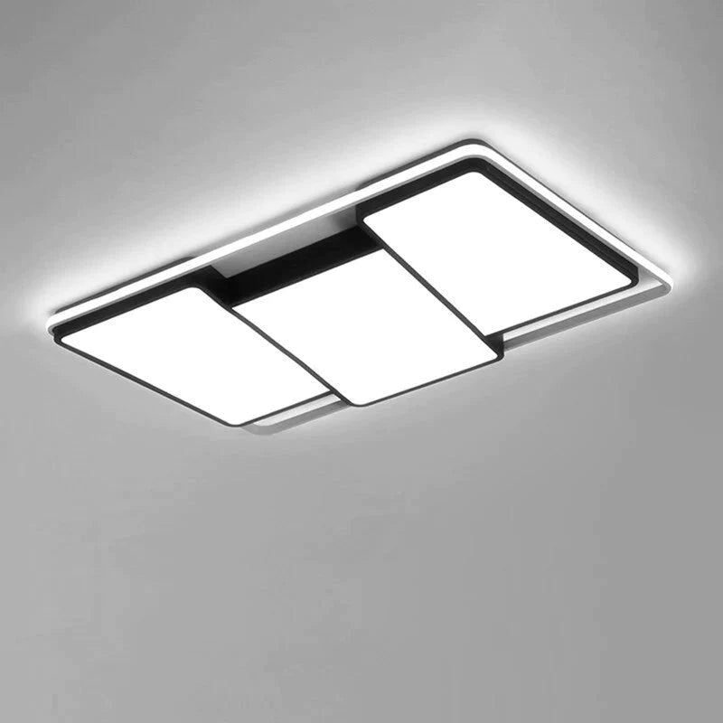 Moderne Deckenleuchten mit Fernbedienung, dimmbar, LED-Deckenleuchte für Esszimmer, Wohnzimmer, Schlafzimmer, Küche, Heimdekoration