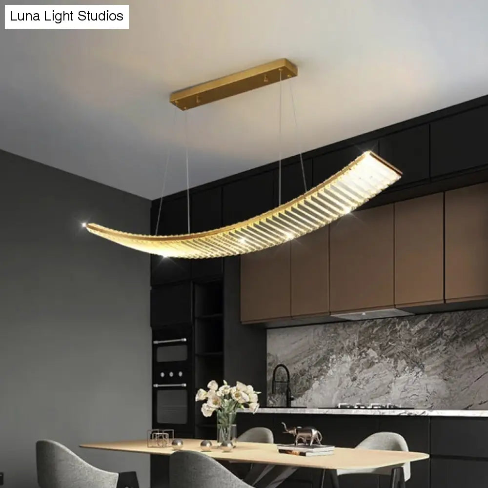 Shopia - Lustre à suspension en cristal de luxe - Conception d'éclairage moderne