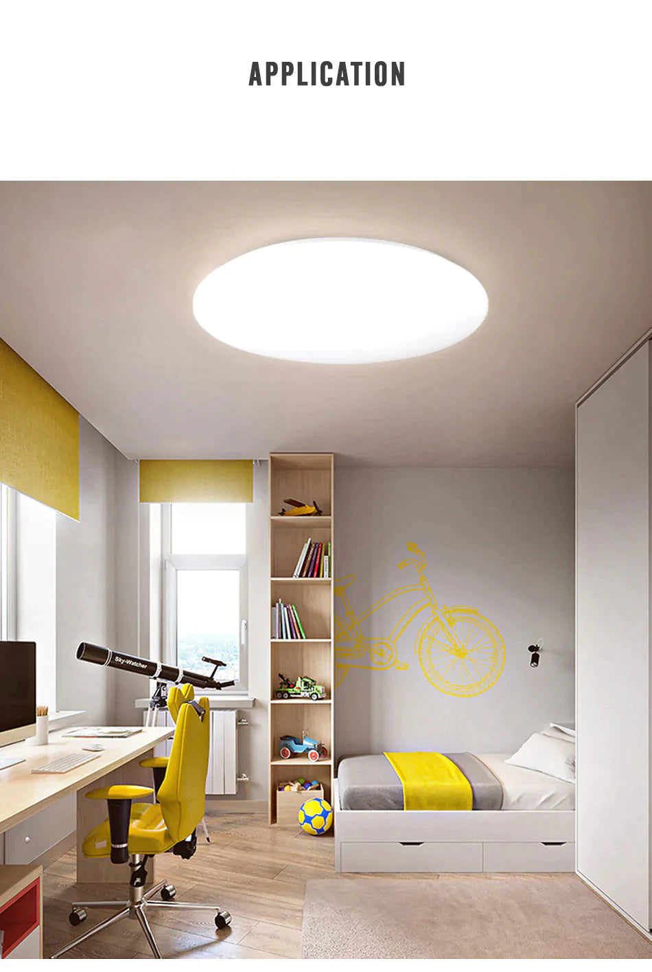 Plafonnier LED moderne monté en Surface, luminaire d'intérieur, décoration Simple pour la maison, cuisine, chambre à coucher, balcon, salon