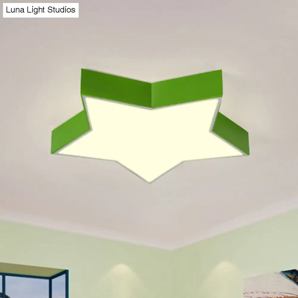 Sternennächte: Simplicity LED-Einbauleuchte mit Acryl-Finish für Kinderzimmerdecken