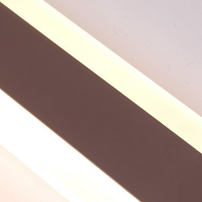 Montaggio a incasso a LED ultra sottile - Illuminazione acrilica minimalista per soggiorno