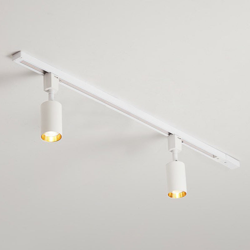 Buisvormige LED-raillamp in Scandinavische stijl - Moderne metalen woonkamerspot