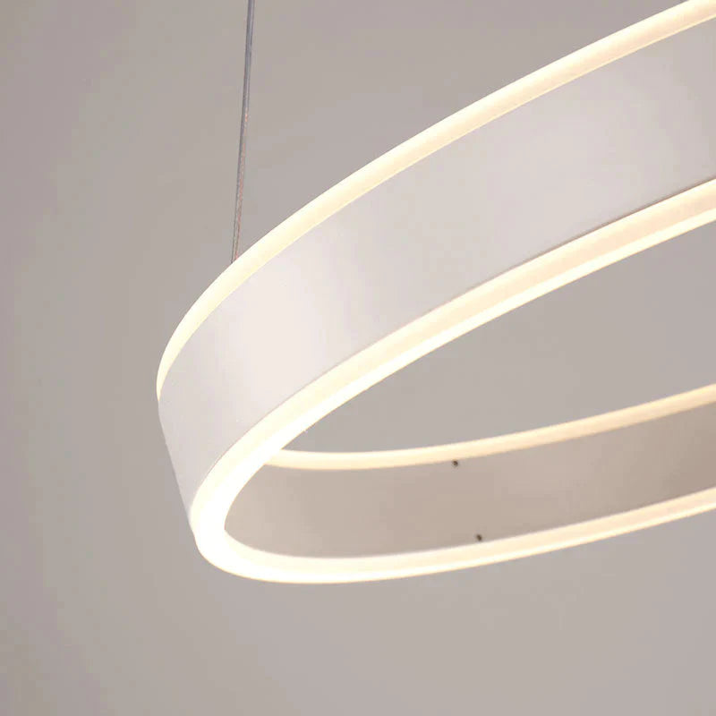 Moderne LED-Ring-Pendelleuchten für Esszimmer, Wohnzimmer, Restaurant, Küche, Hängeleuchte