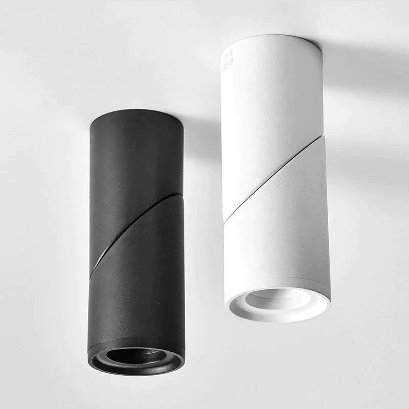Dimmbare rotierende LED-Downlights 10 W, 15 W, 20 W, COB-LED-Deckenstrahler, LED-Wandleuchte, warm-kaltweiße Innenbeleuchtung