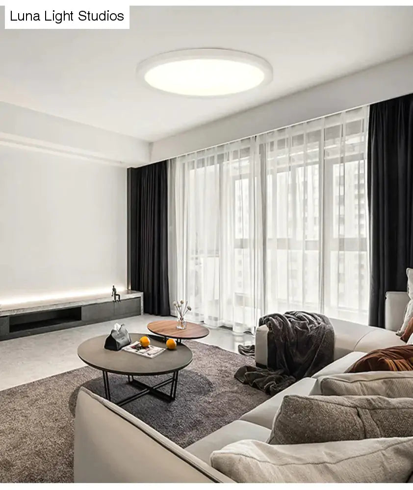Plafond moderne à LEDs panneau lumineux lampe monté en Surface 6W 9W 13W 18W 24W 36W 48W vers le bas lumière maison salon cuisine