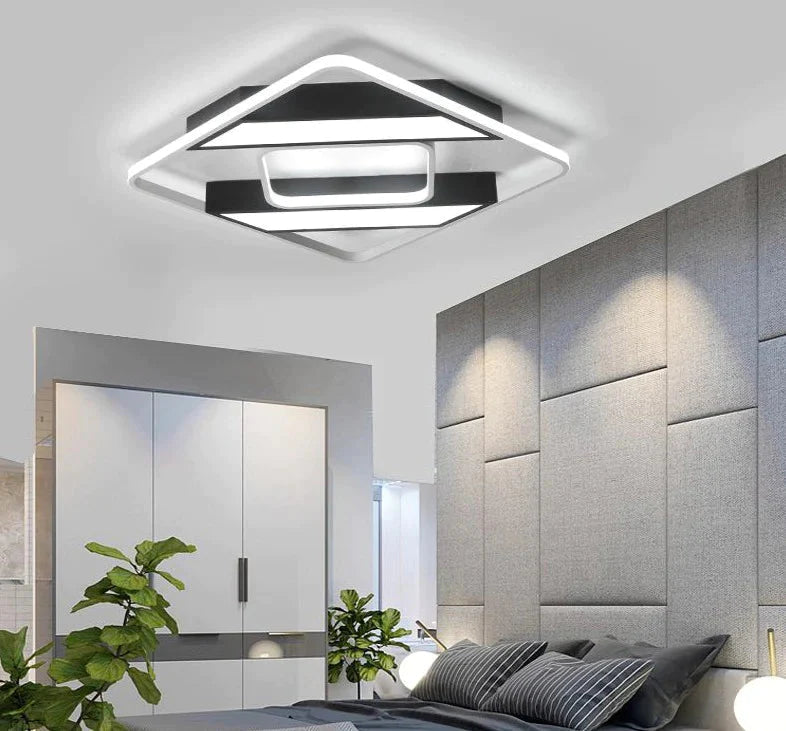 Mavesan-luces de techo Led acrílicas para sala de estar, plafón para el hogar, 10-25 metros cuadrados, accesorios de iluminación, lámpara Led, plafón
