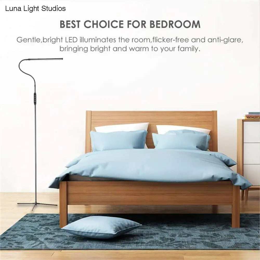 EU/Us-stecker Einstellbare Höhe Boden Lampen Für LED Licht Clamp Fernbedienung Dimmbare Lesen Desktop Lampe Stativ Studie zimmer