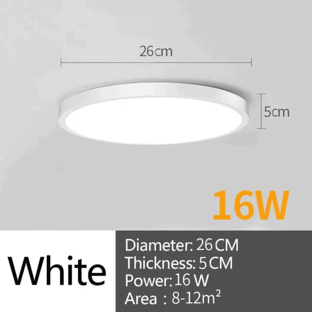 Moderne Led Plafondverlichting Verlichting Ronde 16W 15W 20W 30W 50W Led Plafondlamp licht Voor Thuis Slaapkamer Badkamer Woonkamer