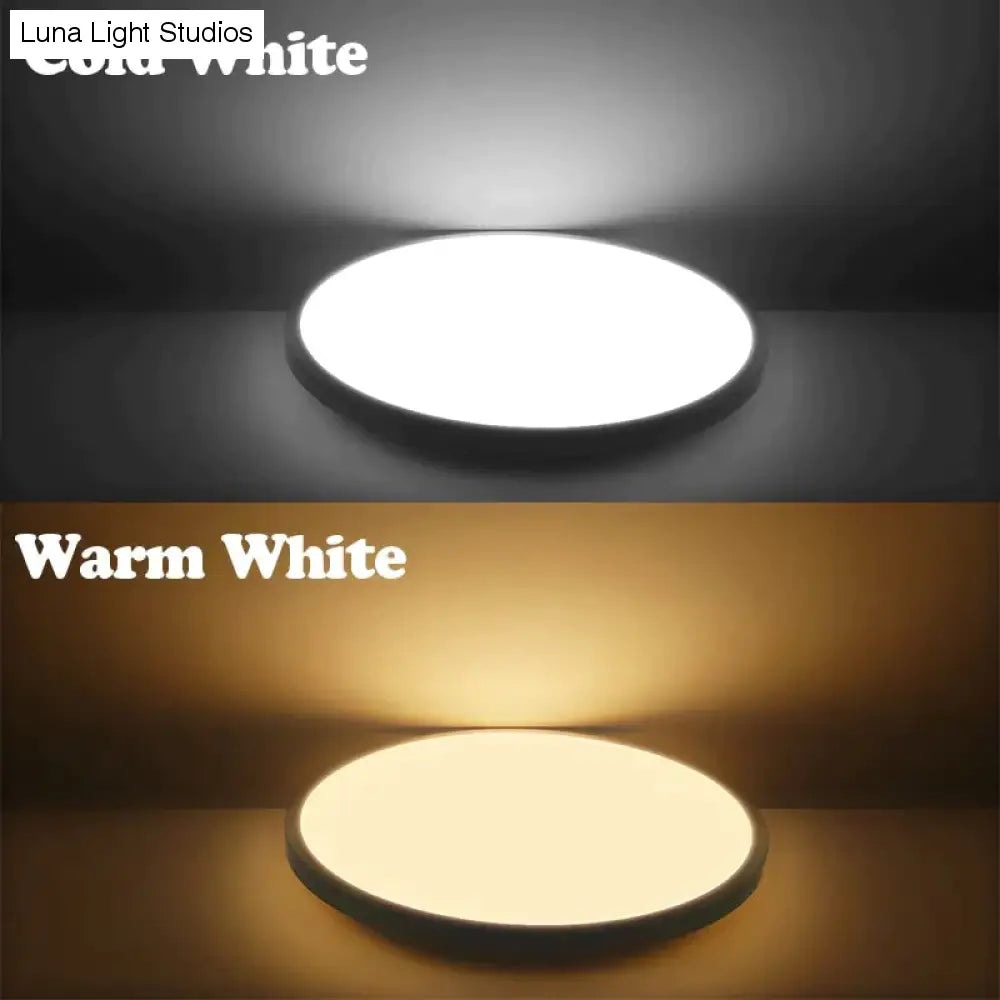 Led-deckenleuchten Moderne Leds Deckenleuchte Leuchten Runde Panel Lampen 12 Watt 24 Watt Für Wohnzimmer Küche