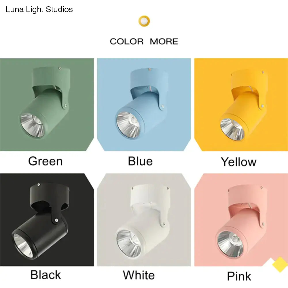 Morden LED plafonnier 20w 15w 10w plafonniers salon luminaire chambre cuisine 360 ​​degrés rotation Spot lumière